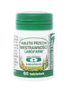 Tabletki na niestrawność - 60 tabletek - Labofarm