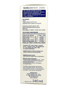 Iodica koncentrat jodu - 240ml - Iodica 2