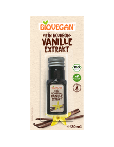 Ekstrakt z wanilii Bourbon bezglutenowy Bio - 20ml - Biovegan