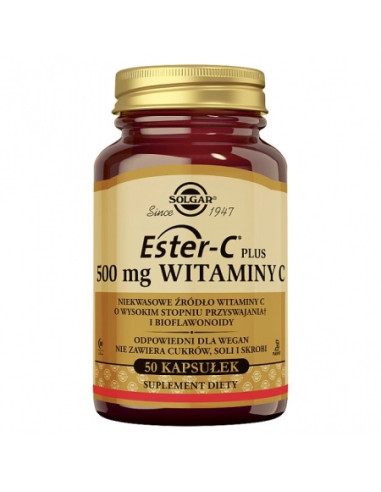 Ester C 500mg -  50kaps - Solgar