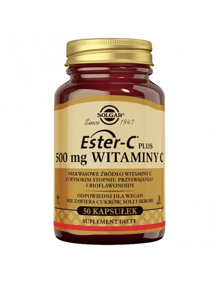 Ester C 500mg -  50kaps - Solgar