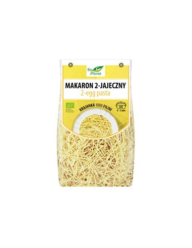 Makaron (2-jajeczny) krajanka BIO - 250g - Bio Planet