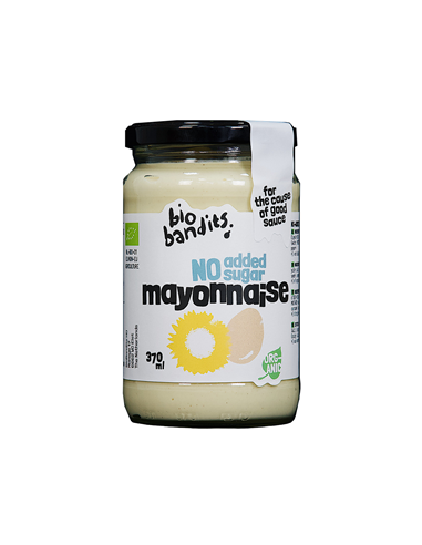 Majonez jajeczny bez cukru - 370ml - Bio Bandits