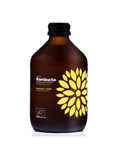 Kombucha z kurkumą i imbirem - 330ml - Vigo