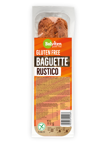 BAGIETKA Z ZIARNAMI BEZGLUTENOWA 175 g - BALVITEN