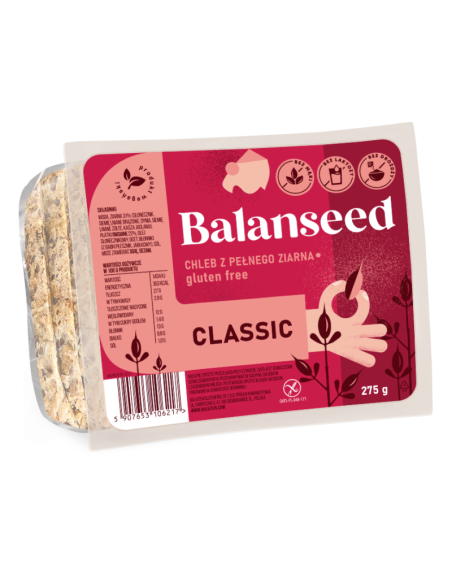 CHLEB Z PEŁNEGO ZIARNA KROJONY BEZGLUTENOWY 275 g - BALVITEN