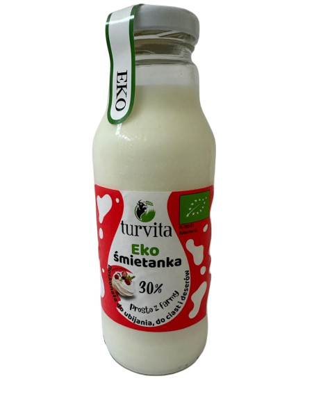 ŚMIETANKA 30 % BIO 300 ml - TURVITA