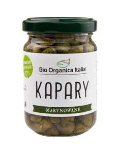Kapary marynowane BIO - 140g - Bio Organica Italia