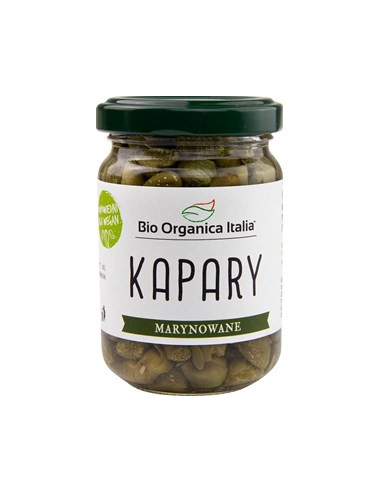 Kapary marynowane BIO - 140g - Bio Organica Italia