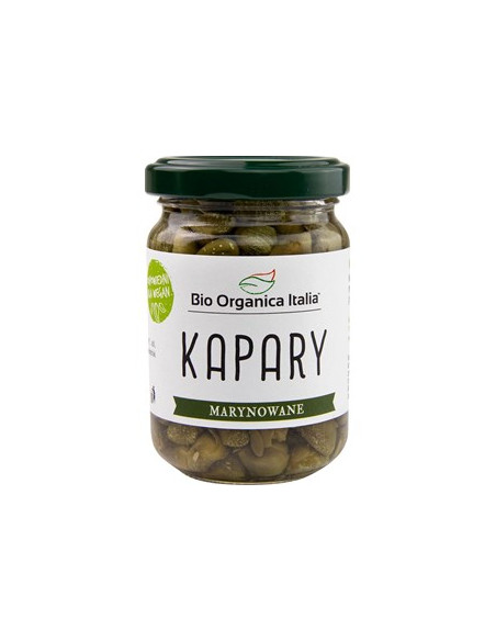 Kapary marynowane BIO - 140g - Bio Organica Italia