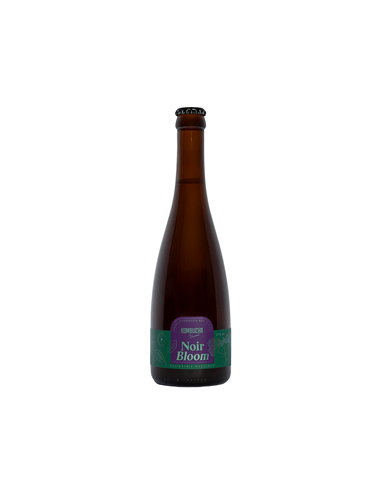 Kombucha noir bloom na buku o smaku kwiatów bzu czarnego BIO - 375ml - Kombucha by Laurent