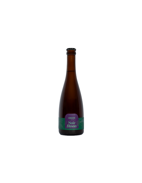 Kombucha noir bloom na buku o smaku kwiatów bzu czarnego BIO - 375ml - Kombucha by Laurent