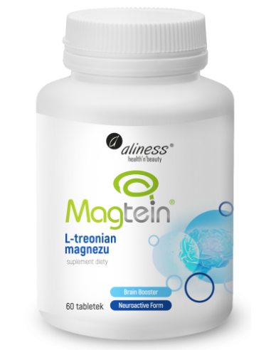Magtein L Treonian magnezu 72mg - 60kaps - Aliness