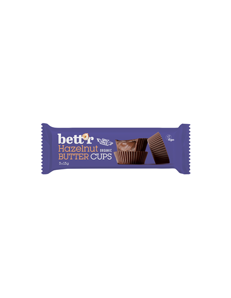 Praliny z kremem z orzechów laskowych bio (3 x 13 g) 39 g - Bett`r