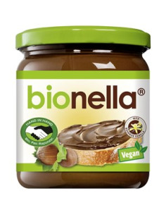 Krem orzechowo-kakaowy BIO - 400g - Bionella