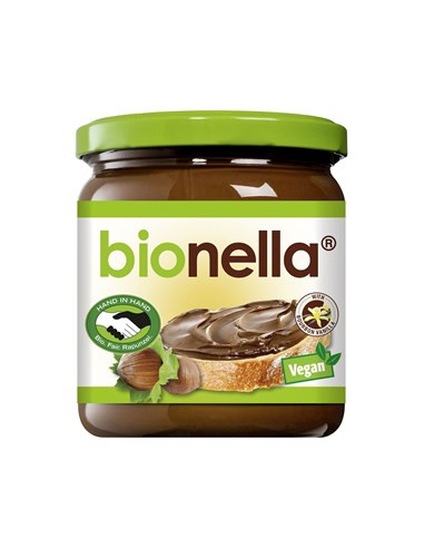 Krem orzechowo-kakaowy BIO - 400g - Bionella