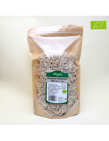 Makaron orkiszowy jasny Vego EKO nitka - 400g - Orvita