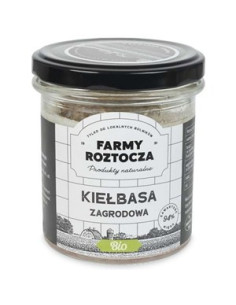 Kiełbasa zagrodowa bio (słoik) - 250g - Farmy roztoczy