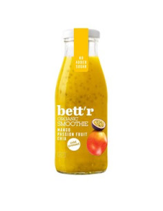 Smoothie mango-marakuja- chia tłoczone na zimno BIO - 250ml - Bett`r