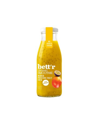 Smoothie mango-marakuja- chia tłoczone na zimno BIO - 250ml - Bett`r