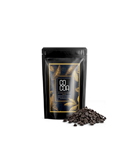 Dropsy z ciemnej czekolady 65% BIO - 200g - Cocoa