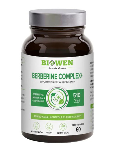 Berberine Complex + - 60kaps - Biowen