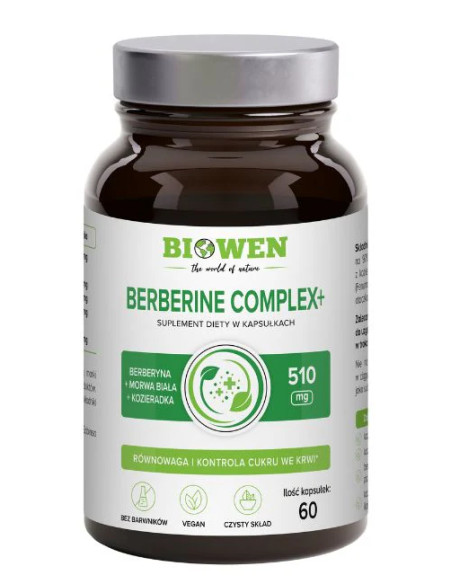 Berberine Complex + - 60kaps - Biowen