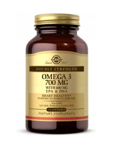Omega 3 Fisch oil 700mg - 60kaps - Solgar