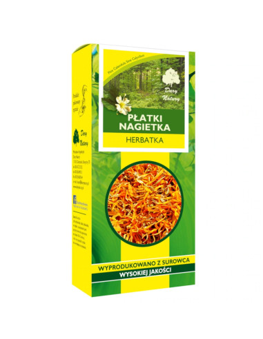 Nagietek płatki eko - 25g - Dary Natury