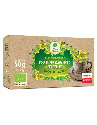 Herbatka dziurawiec Eko - 25x2g - Dary Natury
