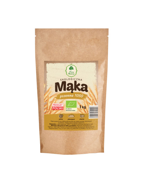 Mąka pszenna typ 1050 Eko - 1kg - Dary Natury