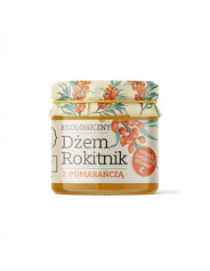 Dżem pomarańcza z rokitnikiem Eko - 200g - Dary Natury