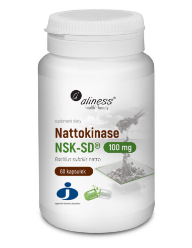Nattokinase NSK-SD 100mg - 60kaps - Aliness