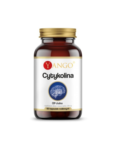 Cytykolina CDP-cholina 250mg - 60kaps - Yango