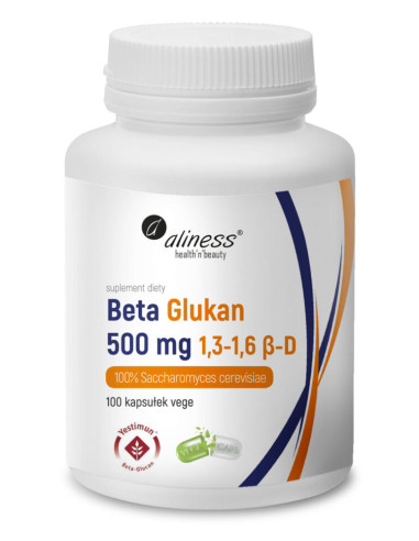 Beta Glukan 500mg - 100kaps - Aliness