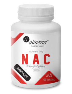 Nac N-Acetyl-L-Cysteine 190mg - 100tab - Aliness