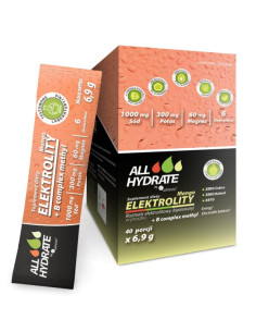 AllHydrate Elektrolity mango + B complex methyl - 6,9g - Aliness