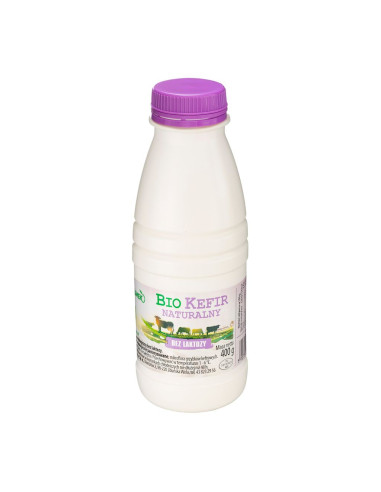 KEFIR BEZ LAKTOZY BIO 400 g - KLIMEKO