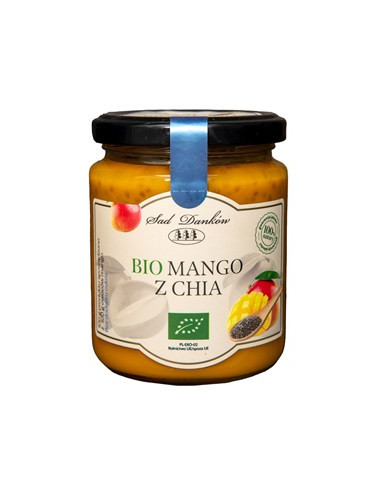 Mango z chia bez dodatku cukrów BIO - 250g - Sad Danków