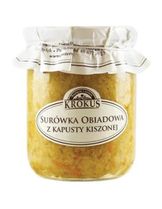 Surówka obiadowa z kapusty kiszonej - 500g - Krokus