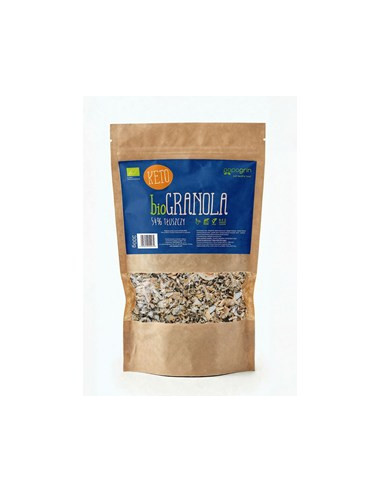 Granola keto bez dodatku cukrów BIO - 300g - Papagrin