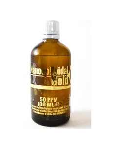Złoto Koloidalne 50ppm - 100ml - Bio Nature