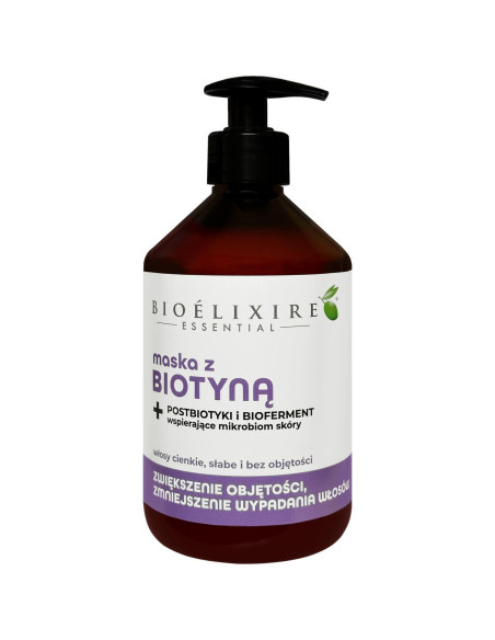 Maska z biotyną - 500ml - Bioelixire