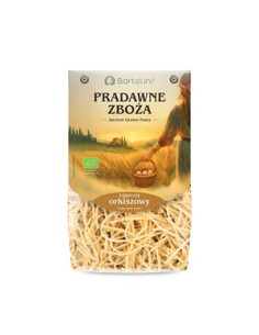 Makaron (3 jajeczny orkiszowy) krajanka średnia bio - 250 g - Bartolini (Pradawne zboża)
