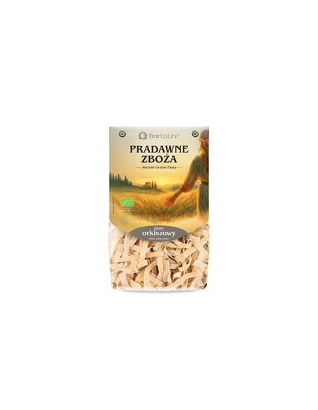 Makaron (orkiszowy) wstążki bio - 250 g - Bartolini (Pradawne zboża)