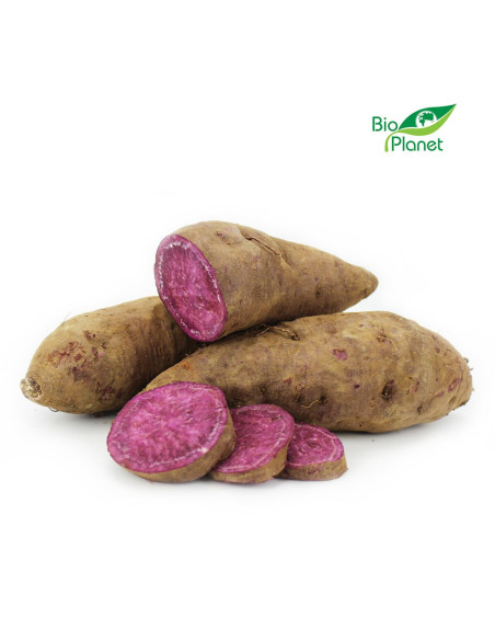 OPAKOWANIE ZBIORCZE (kg) - BATATY FIOLETOWE ŚWIEŻE BIO (około 6 kg)