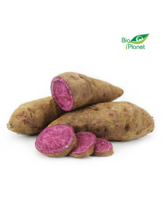 BATATY FIOLETOWE ŚWIEŻE BIO (około 1,00 kg)