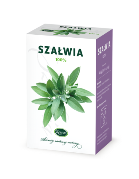 Herbata szałwia fix - 30x1,5g - Kawon