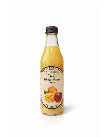 Sok Jabłko-Mango 100% - 250ml - Vitberry