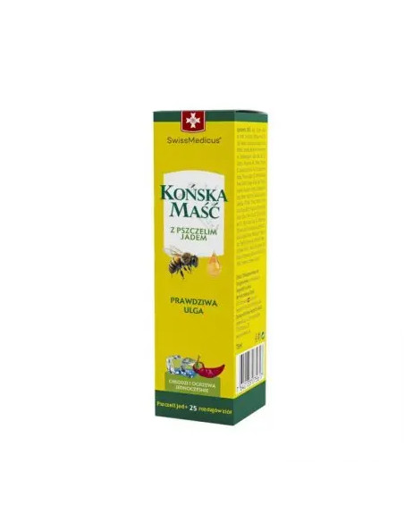 Maść końska z jadem pszczelim - 75ml - Herbamedicus